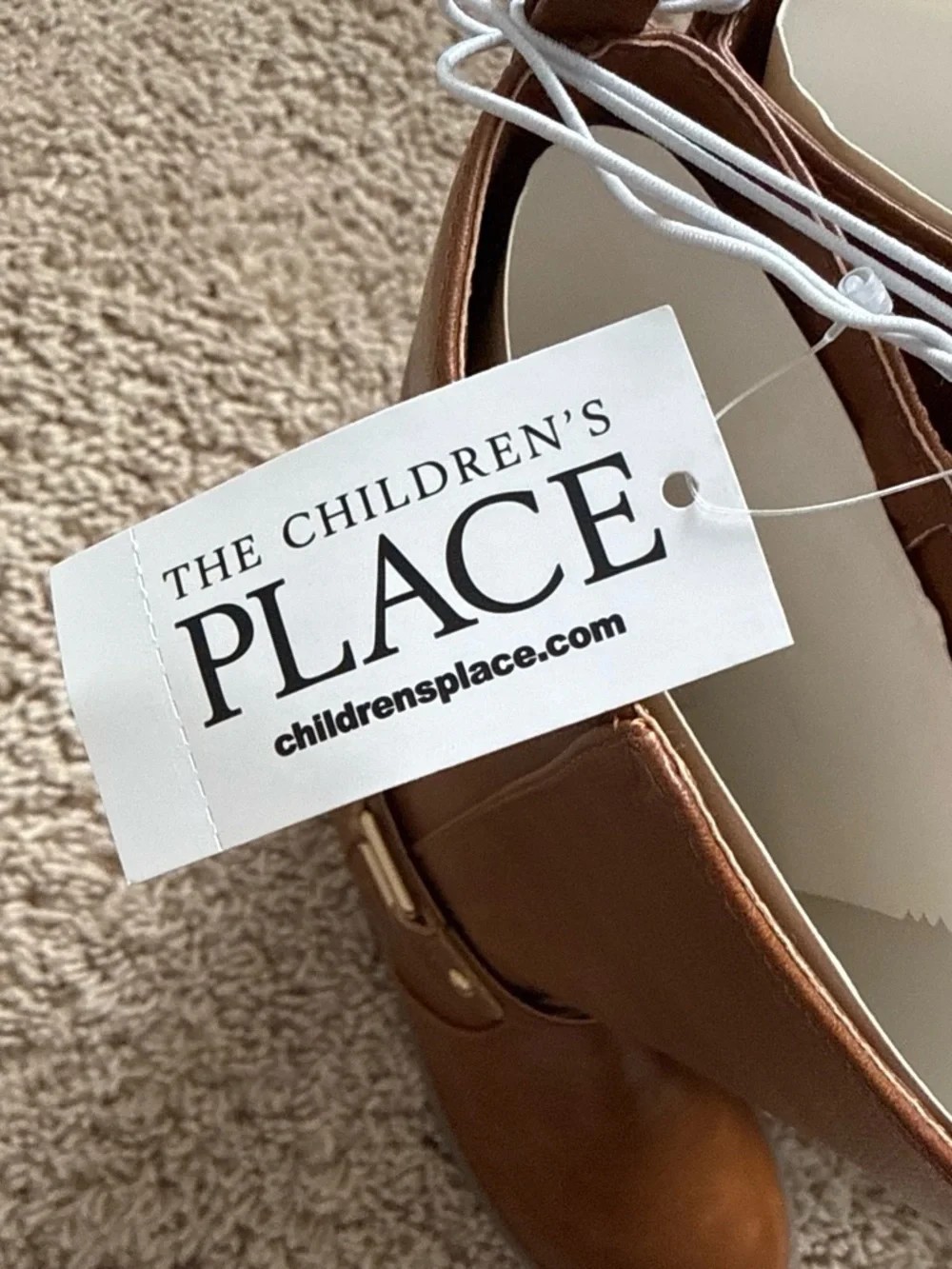 The Children's Place Girls' Brown Tall Buckle Riding Boots